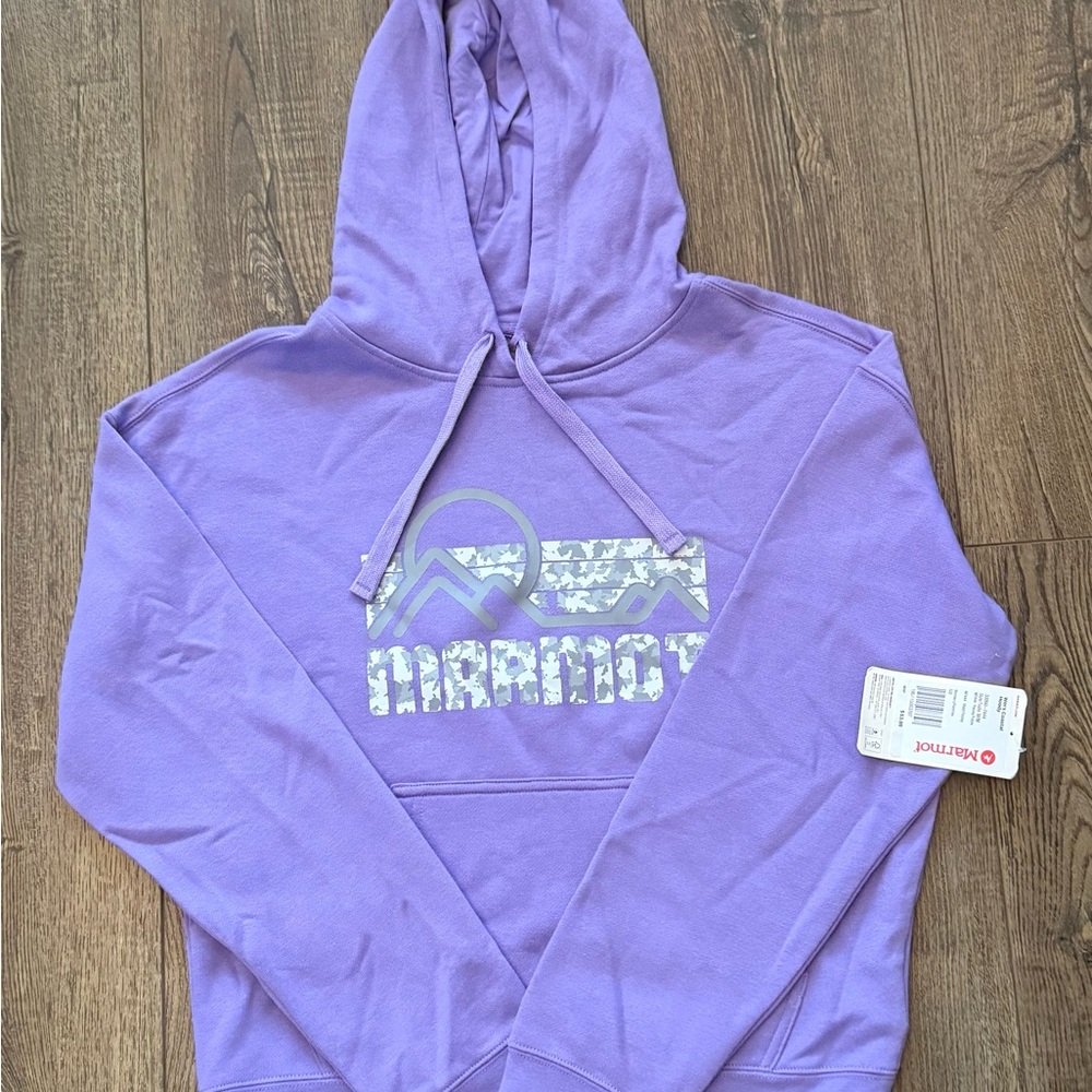 Marmot Purple Hoodie